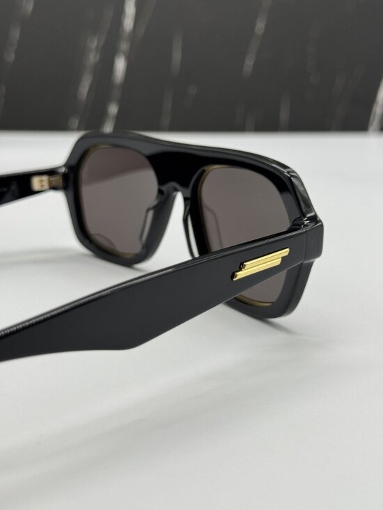NEW BOTTEGA VENETA BV1217S 001 WOMEN BLACK SUNGLASSES main image 11